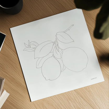 Fruitful II by Danhui Nai. Shown as a detailed flat fine art print, highlighting archival giclee quality. Available as an archival giclee rolled canvas, fine art paper, or poster print. SKU 85213a.