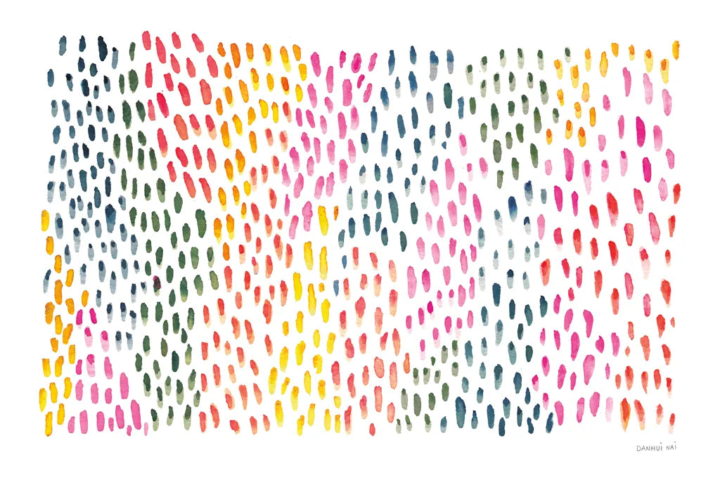 Fullness of Dots by Danhui Nai. SKU 70423i. Archival Giclee Fine art print for wall decor.