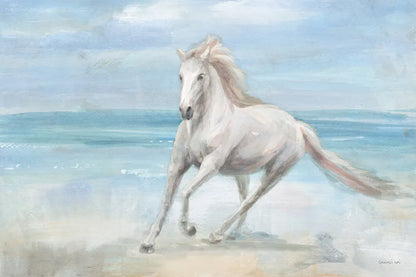 Gallop on the Beach by Danhui Nai. SKU 82190i. Archival Giclee Fine art print for wall decor.