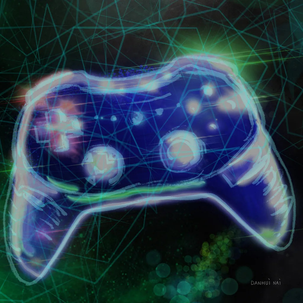 Game On III by Danhui Nai. SKU 85232a. Archival Giclee Fine art print for wall decor.