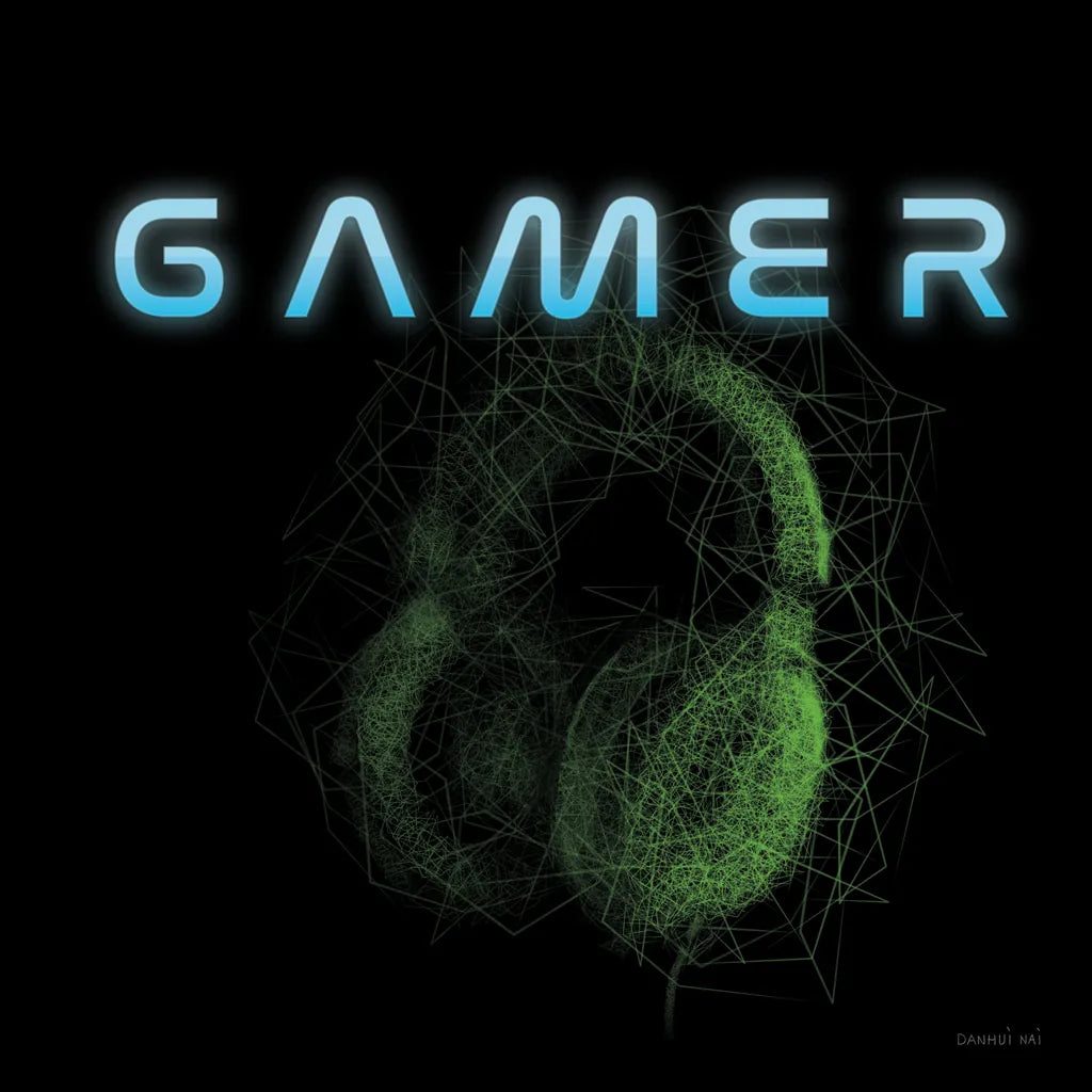 Gamer I by Danhui Nai. SKU 83916a. Archival Giclee Fine art print for wall decor.