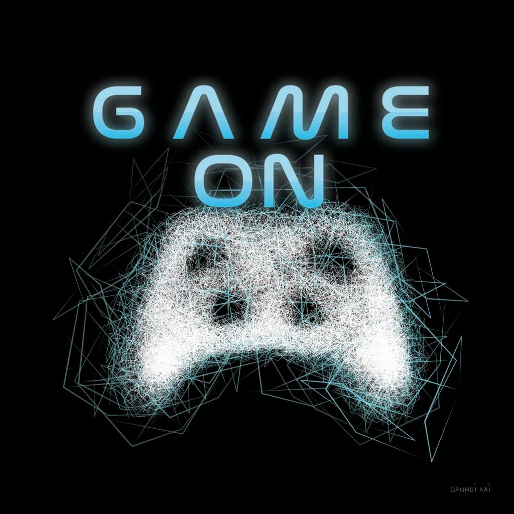 Gamer II by Danhui Nai. SKU 83917a. Archival Giclee Fine art print for wall decor.