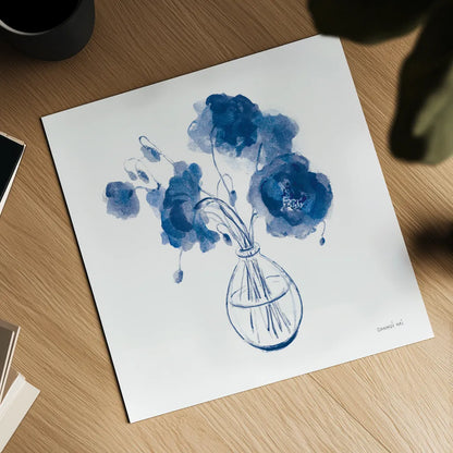 Garden Cuttings II by Danhui Nai. Shown as a detailed flat fine art print, highlighting archival giclee quality. Available as an archival giclee rolled canvas, fine art paper, or poster print. SKU 75565a.