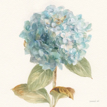 Garden Hydrangea Crop by Danhui Nai. SKU 30353a. Archival Giclee Fine art print for wall decor.