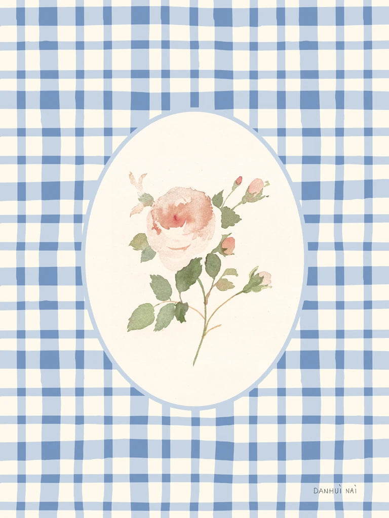 Gentle Cottagecore Rose II by Danhui Nai