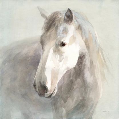 Gentle Horse by Danhui Nai. SKU 75566a. Archival Giclee Fine art print for wall decor.