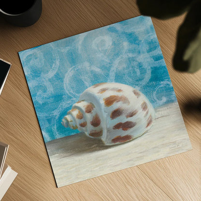 Gift from the Sea II by Danhui Nai. Shown as a detailed flat fine art print, highlighting archival giclee quality. Available as an archival giclee rolled canvas, fine art paper, or poster print. SKU 5248a.