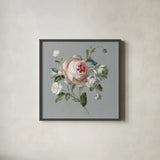 Gifts from the Garden II by Danhui Nai. Shown in a sleek black glass frame for a contemporary gallery look. Available as an archival giclee rolled canvas, fine art paper, or poster print. SKU 59653a.