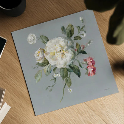 Gifts from the Garden III by Danhui Nai. Shown as a detailed flat fine art print, highlighting archival giclee quality. Available as an archival giclee rolled canvas, fine art paper, or poster print. SKU 59654a.