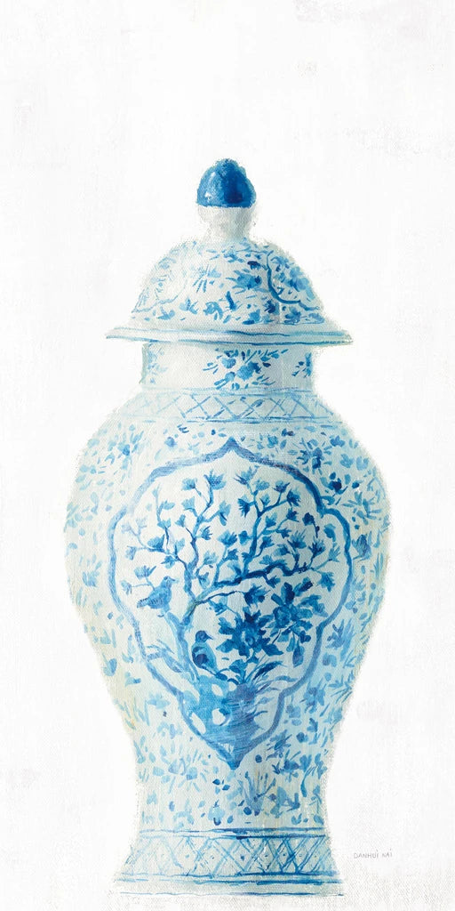 Ginger Jar I on White Crop by Danhui Nai