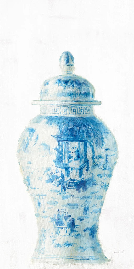 Ginger Jar II on White Crop by Danhui Nai