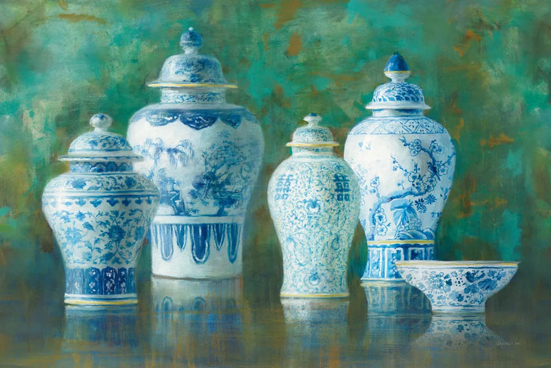 Ginger Jar Still Life by Danhui Nai. SKU 91867i. Archival Giclee Fine art print for wall decor.