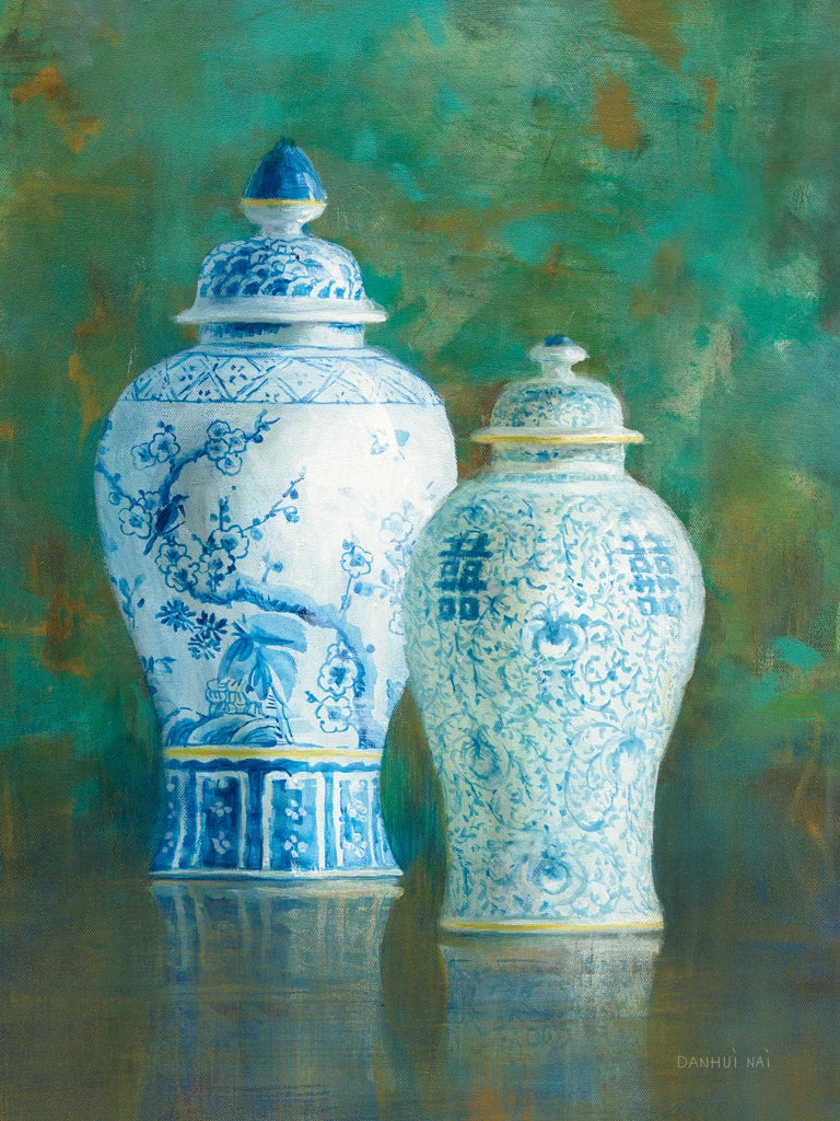 Ginger Jar Still Life II by Danhui Nai