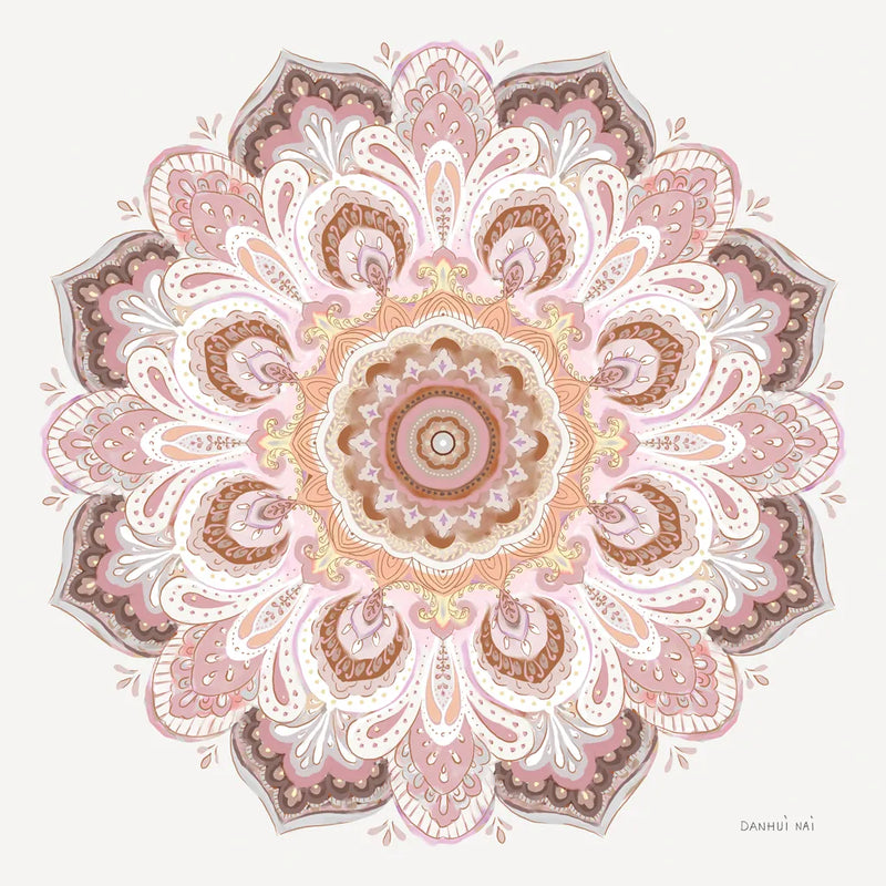 Goa Mandala II by Danhui Nai. SKU 87977a. Archival Giclee Fine art print for wall decor.