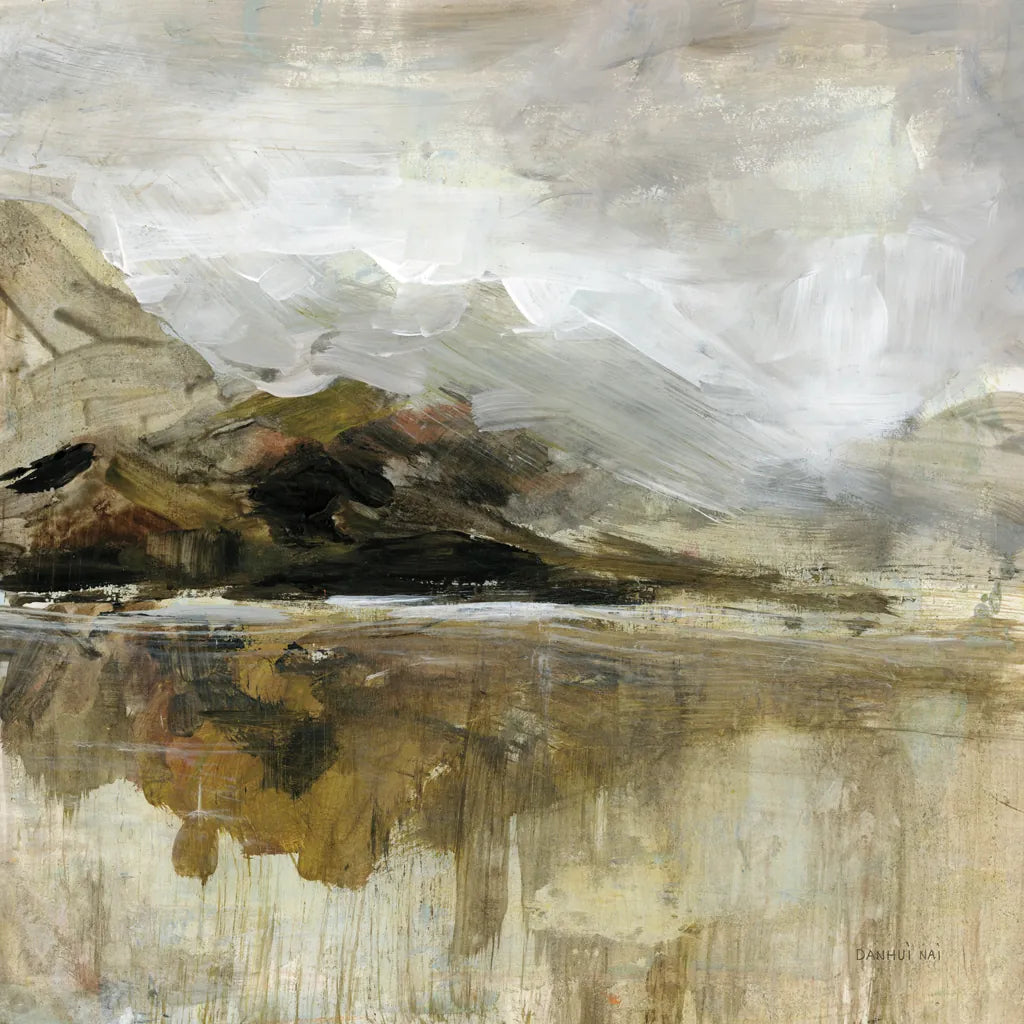 Golden Hills by Danhui Nai. SKU 98053a. Archival Giclee Fine art print for wall decor.