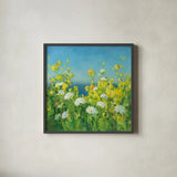 Golden Hour by Danhui Nai. Shown in a sleek black glass frame for a contemporary gallery look. Available as an archival giclee rolled canvas, fine art paper, or poster print. SKU 54624a.