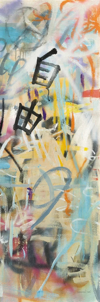 Graffiti Freedom Panel II by Danhui Nai