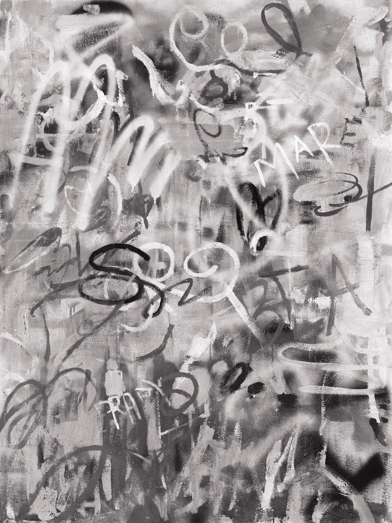 Graffiti Love Monochromatic by Danhui Nai