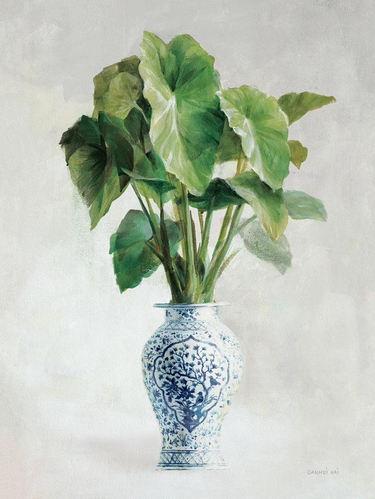 Greenhouse Palm Chinoiserie I by Danhui Nai