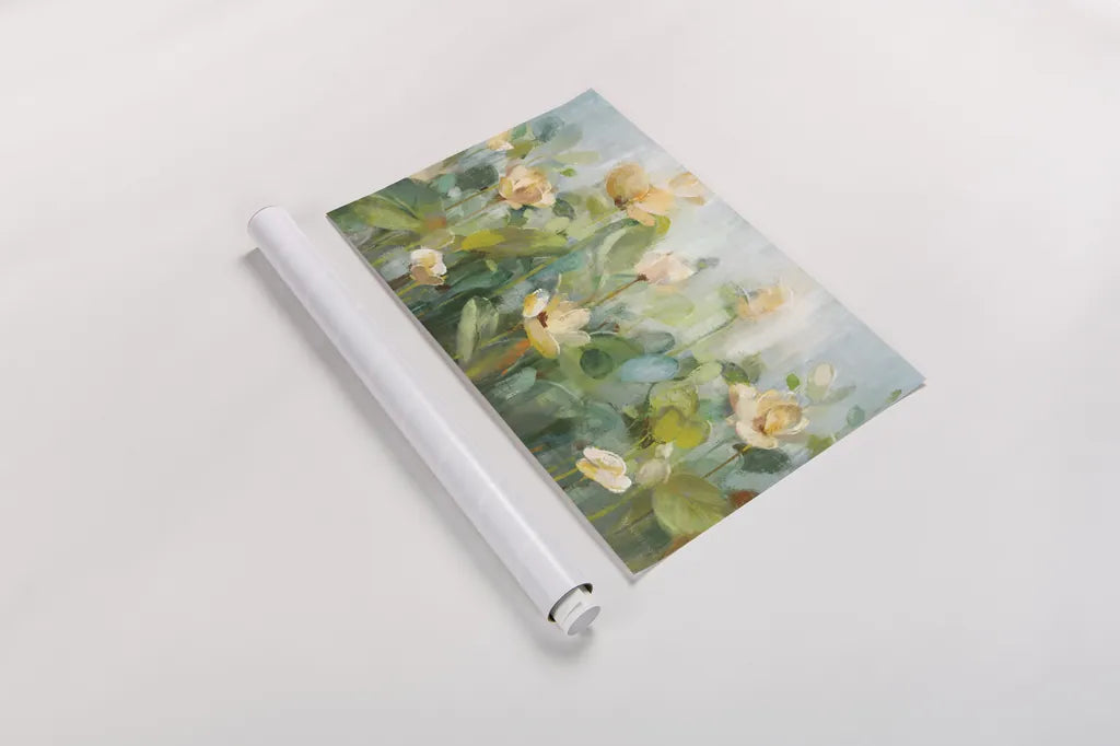 Growing Tall by Danhui Nai. shown as a rolled paper print. Available as archival giclee rolled canvas, fine art paper, or poster print. SKU 100024i.