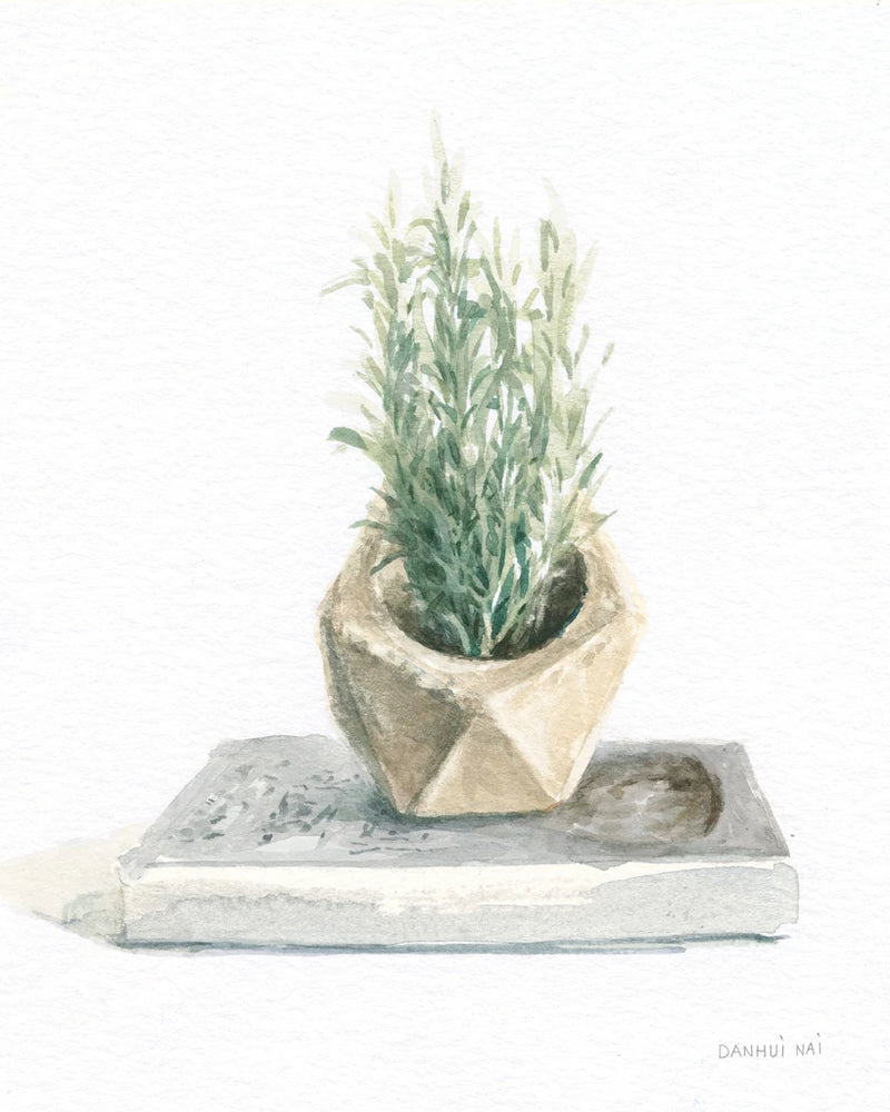 Grown at Home I Gray by Danhui Nai