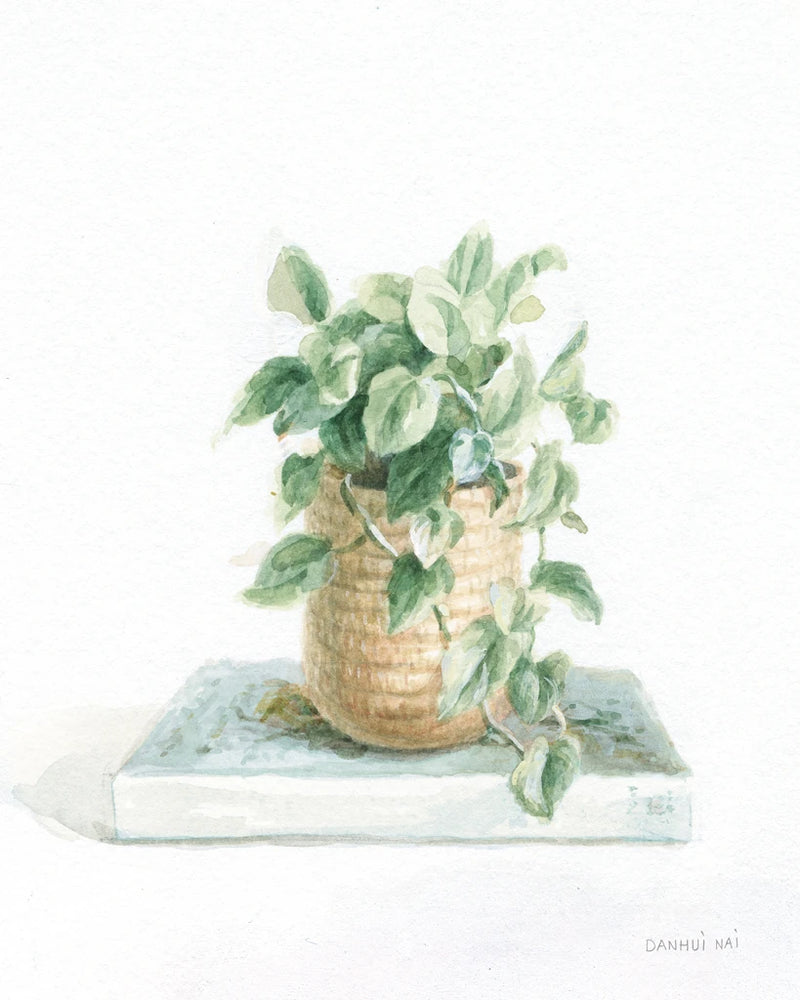 Grown at Home II Pale Blue by Danhui Nai