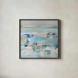 Happy Valley by Danhui Nai. Shown in a sleek black glass frame for a contemporary gallery look. Available as an archival giclee rolled canvas, fine art paper, or poster print. SKU 89867a.