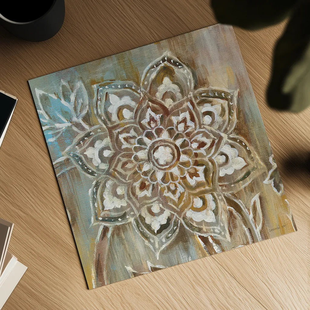 Henna II by Danhui Nai. Shown as a detailed flat fine art print, highlighting archival giclee quality. Available as an archival giclee rolled canvas, fine art paper, or poster print. SKU 29292a.