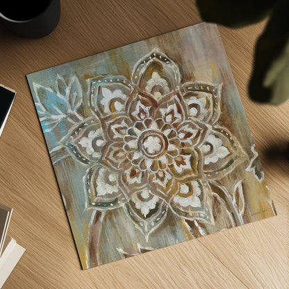 Henna II by Danhui Nai. Shown as a detailed flat fine art print, highlighting archival giclee quality. Available as an archival giclee rolled canvas, fine art paper, or poster print. SKU 29292a.