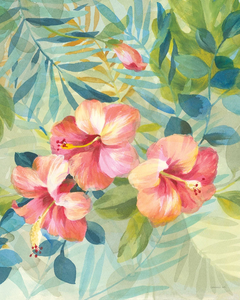 Hibiscus Garden III by Danhui Nai