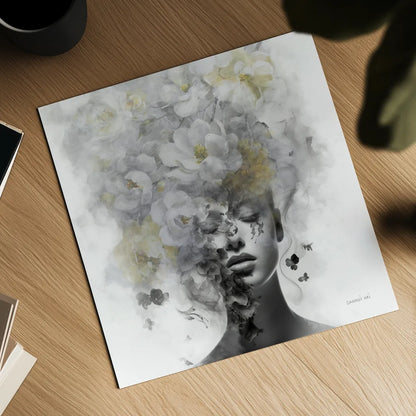 Hidden Spring by Danhui Nai. Shown as a detailed flat fine art print, highlighting archival giclee quality. Available as an archival giclee rolled canvas, fine art paper, or poster print. SKU 91065a.