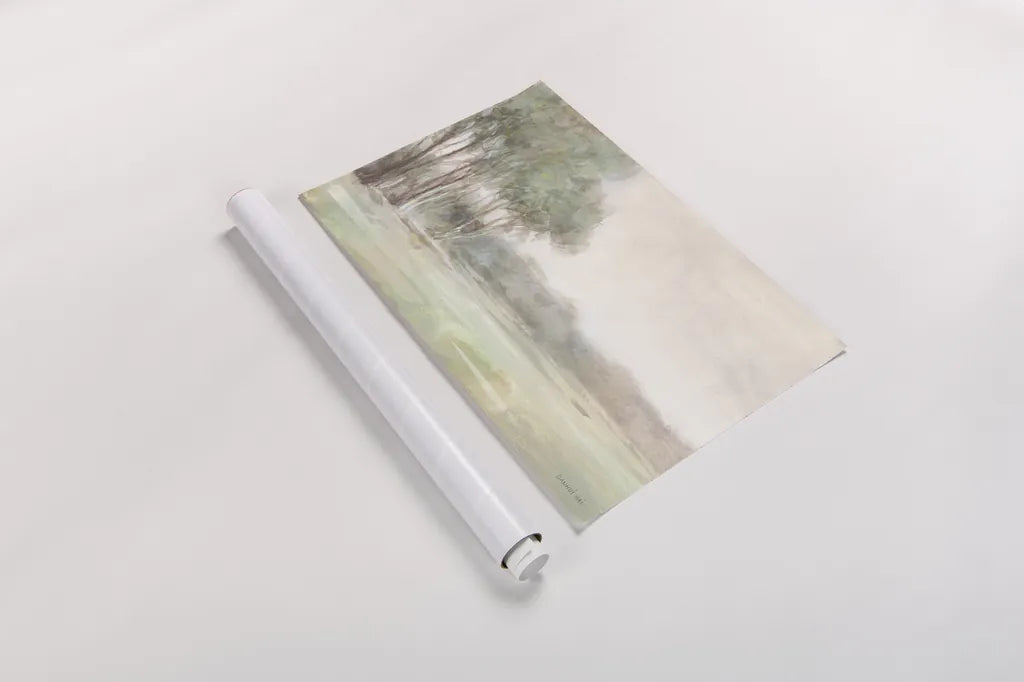 High Summer Field Neutral Crop by Danhui Nai. shown as a rolled paper print. Available as archival giclee rolled canvas, fine art paper, or poster print. SKU 79057i.