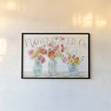 Homegrown Summer I by Danhui Nai. shown as a paper print in a black flame. Available as a archival giclee rolled canvas, fine art paper, or poster print. SKU 70925i.