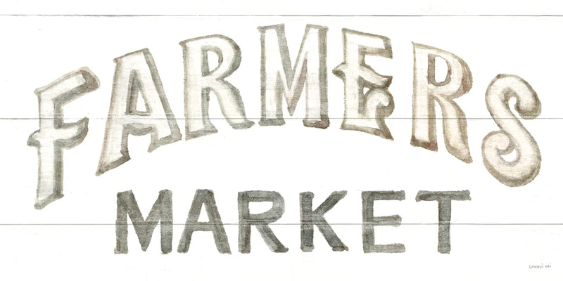 Homegrown Summer Sign I by Danhui Nai