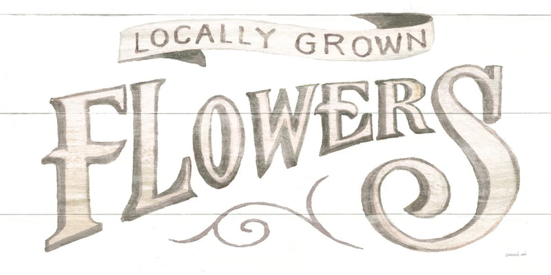 Homegrown Summer Sign IV by Danhui Nai