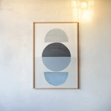 In Between I by Danhui Nai. shown as a paper print in a natural frame. Available as a archival giclee rolled canvas, fine art paper, or poster print. SKU 76097h.