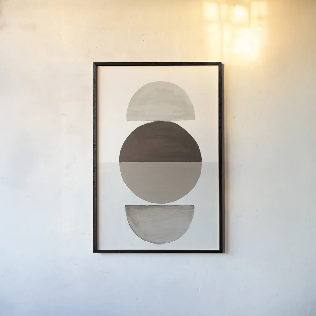 In Between I Earth by Danhui Nai. shown as a paper print in a black flame. Available as a archival giclee rolled canvas, fine art paper, or poster print. SKU 79954h.