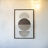 In Between I Earth by Danhui Nai. shown as a paper print in a black flame. Available as a archival giclee rolled canvas, fine art paper, or poster print. SKU 79954h.
