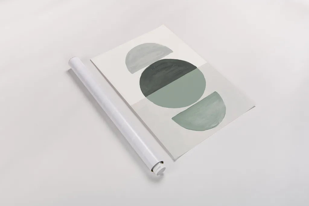 In Between I Eucalyptus by Danhui Nai. shown as a rolled paper print. Available as archival giclee rolled canvas, fine art paper, or poster print. SKU 79946h.