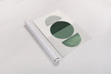 In Between I Green by Danhui Nai. shown as a rolled paper print. Available as archival giclee rolled canvas, fine art paper, or poster print. SKU 79948h.