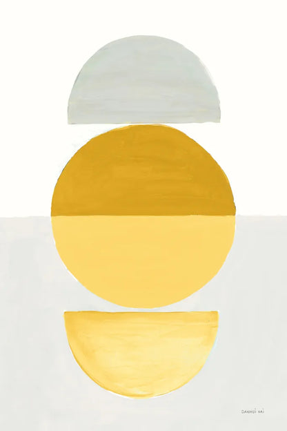 In Between I Yellow by Danhui Nai. SKU 79950h. Archival Giclee Fine art print for wall decor.