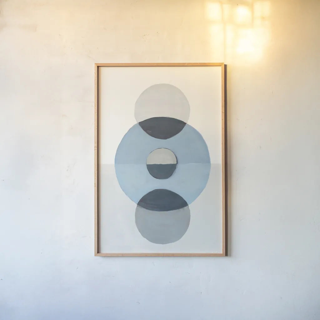 In Between II by Danhui Nai. shown as a paper print in a natural frame. Available as a archival giclee rolled canvas, fine art paper, or poster print. SKU 76098h.