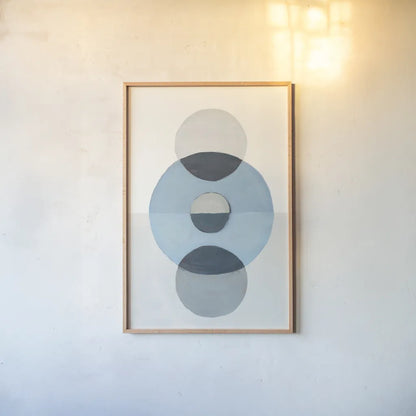 In Between II by Danhui Nai. shown as a paper print in a natural frame. Available as a archival giclee rolled canvas, fine art paper, or poster print. SKU 76098h.