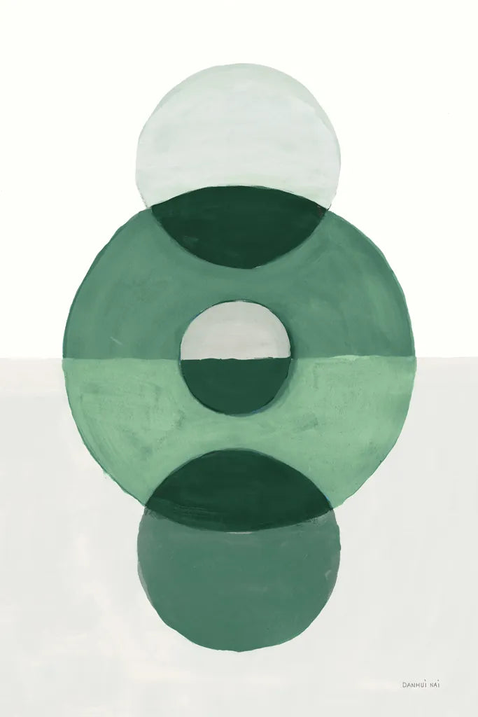 In Between II Green by Danhui Nai. SKU 79949h. Archival Giclee Fine art print for wall decor.