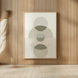 In Between II Neutral by Danhui Nai. shown as over sized large wall art. Available as an archival giclee rolled canvas, fine art paper, or poster print. SKU 79953h.