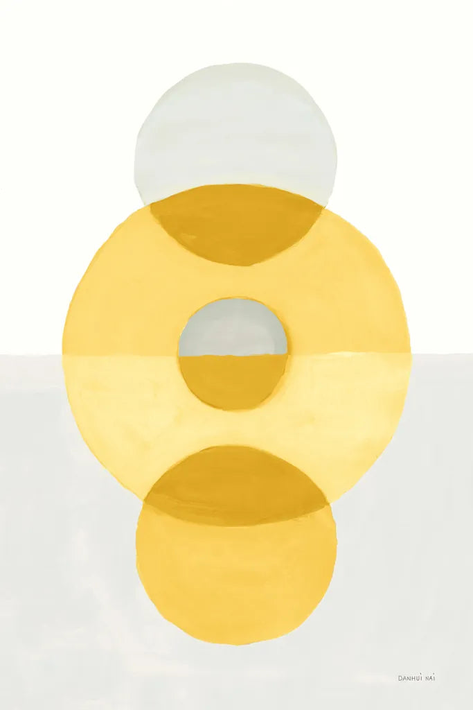 In Between II Yellow by Danhui Nai. SKU 79951h. Archival Giclee Fine art print for wall decor.