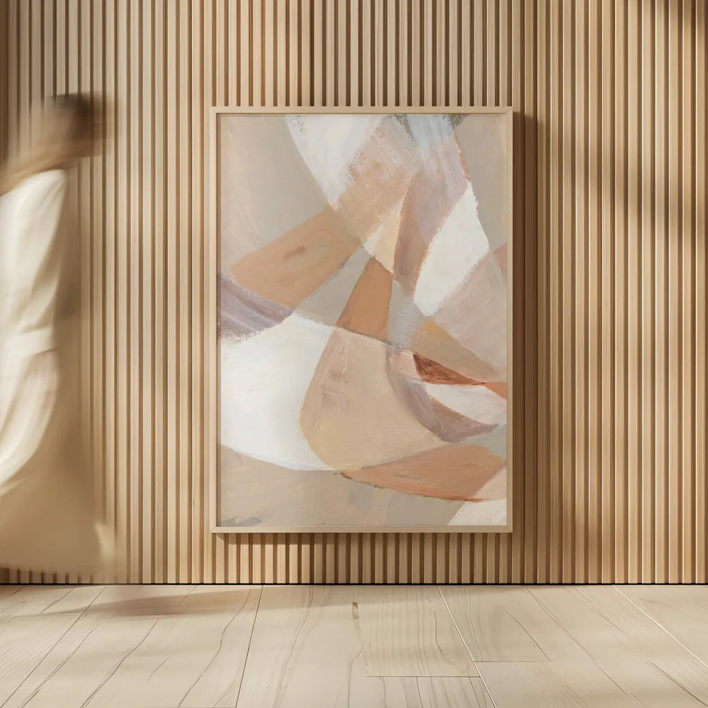 In Pieces I by Danhui Nai. shown as over sized large wall art. Available as an archival giclee rolled canvas, fine art paper, or poster print. SKU 76099h.