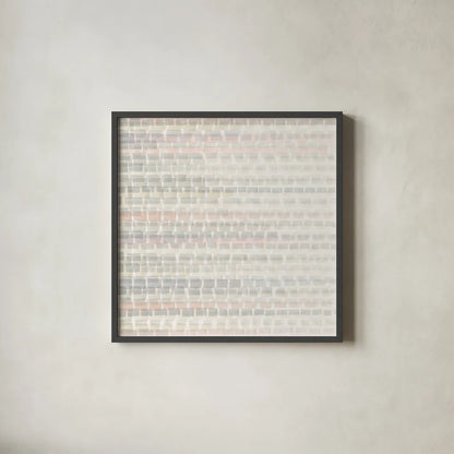 Infinite Crop by Danhui Nai. Shown in a sleek black glass frame for a contemporary gallery look. Available as an archival giclee rolled canvas, fine art paper, or poster print. SKU 39368a.