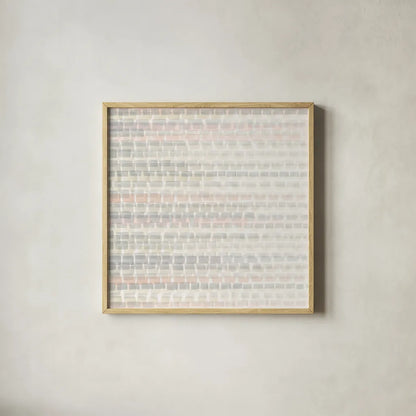 Infinite Crop by Danhui Nai. Shown in a natural wood glass frame for a timeless modern aesthetic. Available as an archival giclee rolled canvas, fine art paper, or poster print. SKU 39368a.