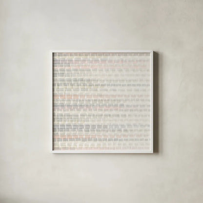 Infinite Crop by Danhui Nai. Shown in a crisp white glass frame for a clean and minimalist style. Available as an archival giclee rolled canvas, fine art paper, or poster print. SKU 39368a.
